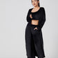 Cozy Pajama Set, 3 Piece Lounge Set, Cute Loungewear, Warm Suit Sets, Matching Set, Lounge Set, 3 Piece Pant Sets, Women Winter Dress.