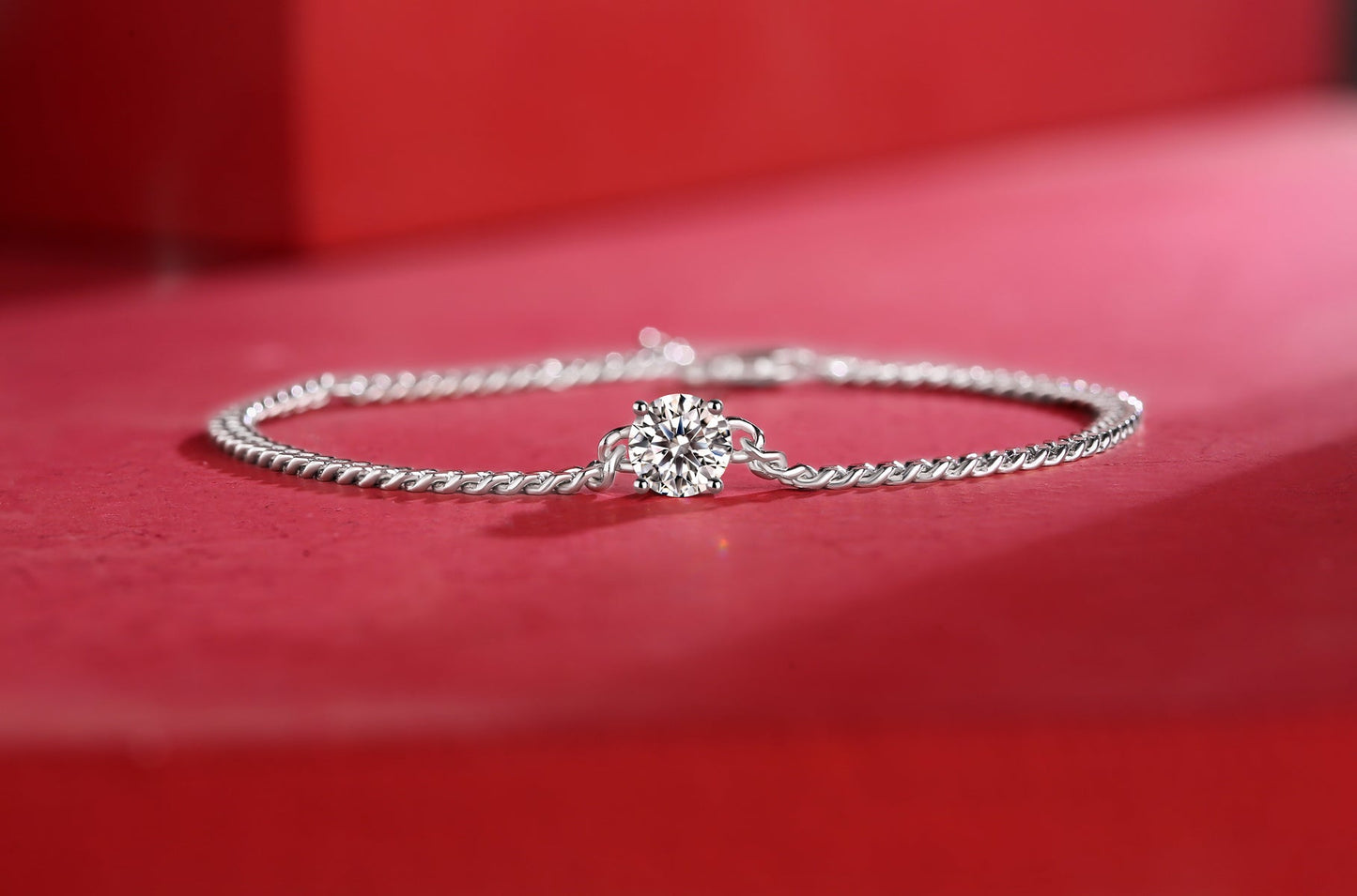 Cuban Luxury Fashion Set Mosan Diamond Silver Jewelry Comparable To Natural Diamond Bracelet.