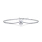 Dawn Dew Beads Luxury Fashion Mossan Diamond Silver Jewelry Comparable To Natural Diamond Bracelet.