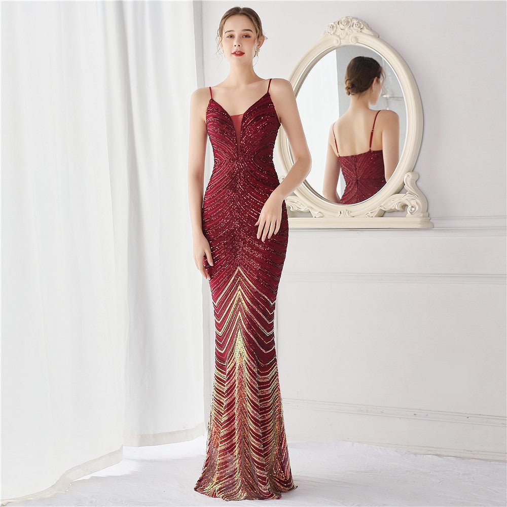 Dream Celebrity Party Party Evening Dress Long Slim.