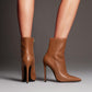 European And American Pointed-toe Stiletto Ankle Boots.