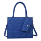 Fashion Plaid Shoulder With Small Wallet Simple Elegant Portable Square Tots Women's Handbag.