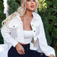 Fashion Tassel Stitching Do The Old Cowboy Jacket For Women.