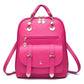 Female bag fashion PU leather dual-use backpack.