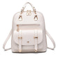 Female bag fashion PU leather dual-use backpack.