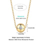 Fortune Circulation Luxury Fashion Diamond Pendant Necklace Set With Mosan Diamond Silver Ornaments.