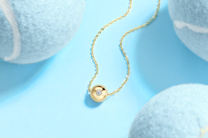 Fortune Circulation Luxury Fashion Diamond Pendant Necklace Set With Mosan Diamond Silver Ornaments.