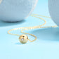 Fortune Circulation Luxury Fashion Diamond Pendant Necklace Set With Mosan Diamond Silver Ornaments.
