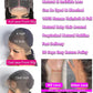 Comparison of 4x4, 13x4, and 13x6 lace front wigs showcasing features like baby hair and HD lace for all skin tones.