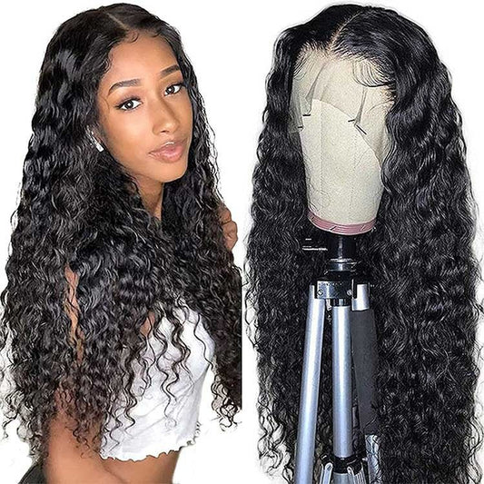 Human Hair With Small Curly Hair And Long Hair Sets.
