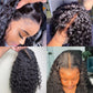 Human Hair With Small Curly Hair And Long Hair Sets.