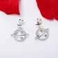 Korean Fashion Universe Planet Star Drop Earrings for Women Aesthetic Zircon Dangle Earrings Trendy Femme Saturn Jewelry.