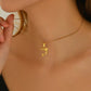Lxalry 18K Gold Plated Heart Dolphins Mirror Jewelry Set  Hypoallergenic Skin Safe Necklace   Stud Earrings For Couple S Gift Daily Wear  Never Fade Adjustable Luxury With Precision Cast Symmetry.