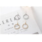Metal Double-layer Geometric Small Circle.