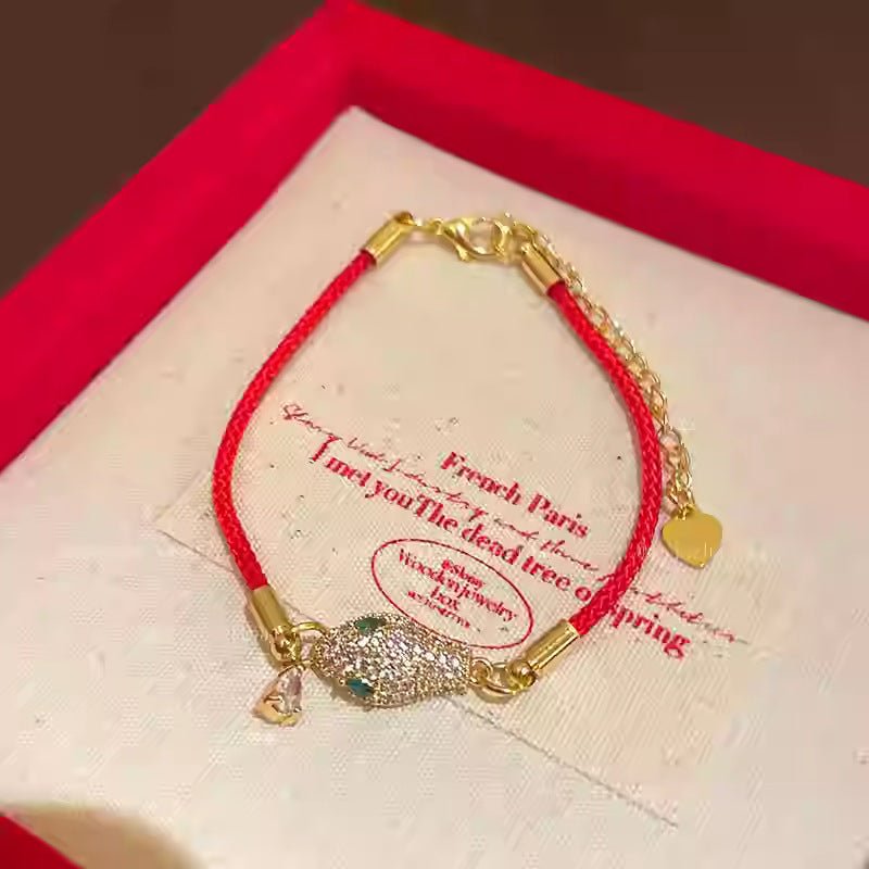 Niche High-grade New Snake-shaped Zircon Bracelet.