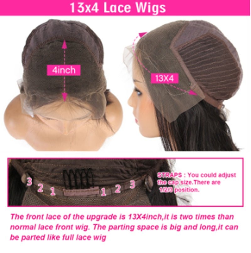 Ombre Colored Short Bob Wig T4B 27 Lace Front Human HairWigs.