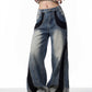 ONLPP American-style Retro High Street Wash Stitching Deconstructed Skinny Jeans.