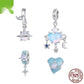 Original Diy Bracelet Accessories S925 Sterling Silver Beads.