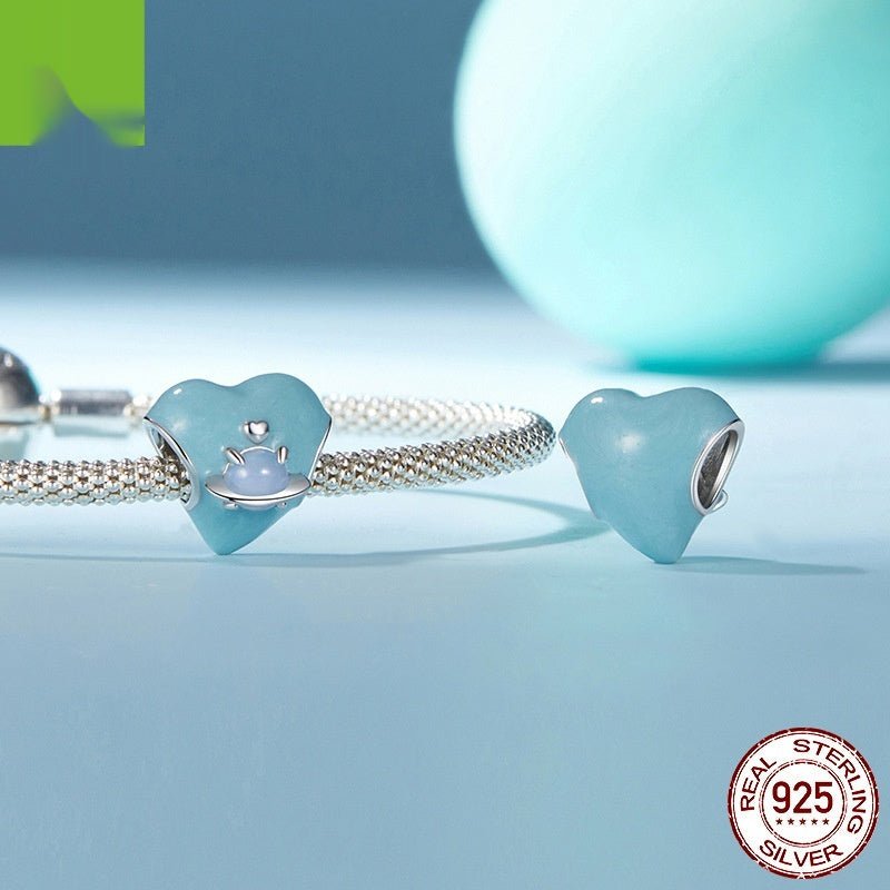 Original Diy Bracelet Accessories S925 Sterling Silver Beads.
