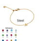 Personalized Stainless Steel Necklace Customization.
