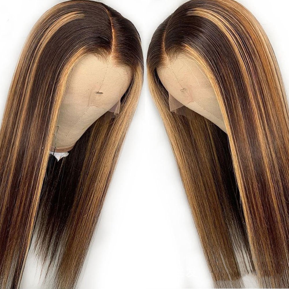 Piano Color Real Hair T-shaped Headgear.