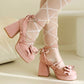 Platform Lolita Women's Shoes 32-46 Large And Small Size Bow.