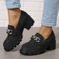 Plus Size Chain Women's Fashion Shoes.