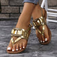 Plus Size Flip-toe Sandals Women's European And American Style.