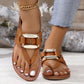 Plus Size Flip-toe Sandals Women's European And American Style.