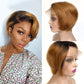 Reality Wig T-shaped Transparent Front Lace Hand-woven European And American Headgear.