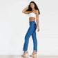 Shascullfites Melody Women Zipper Jeans Women Unique Dark Blue Denim Pants Hot Streetwear Party Club Dance Pants.