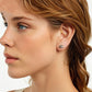Silver Ziyun S925 Sterling Silver Labrador Stud Earrings.