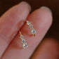Simple Delicate Earrings Women's Fashion.