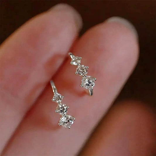 Simple Delicate Earrings Women's Fashion.