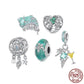 Summer Vacation Style Ins925 Silver Bead Scattered Beads.