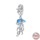Summer Vacation Style Ins925 Silver Bead Scattered Beads.