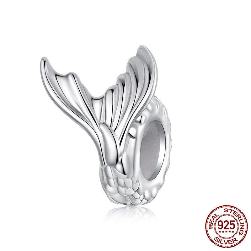 Summer Vacation Style Ins925 Silver Bead Scattered Beads.