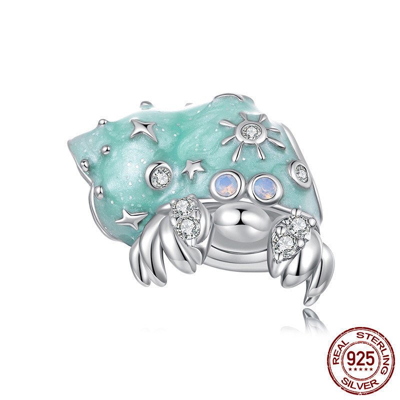 Summer Vacation Style Ins925 Silver Bead Scattered Beads.