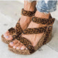 Summer Velcro Wedge Women's Cool High Heels.