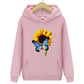 Sunflower Butterfly Sweater Women's Clothing.