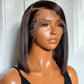 Super Double Drawn 13x4 Brown Lace Frontal Wig.