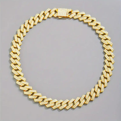 The Keel Luxury Fashion Mossan Diamond S925 Silver Bracelet Rivaling Natural Diamonds.