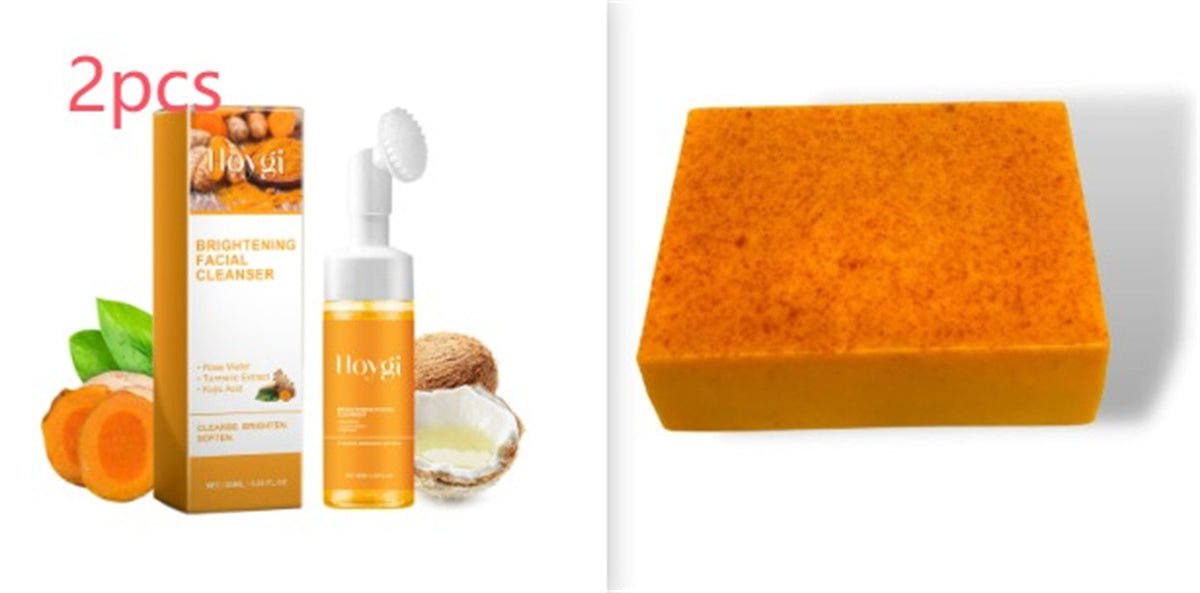 Turmeric Facial Cleanser Deep Cleansing Fade Acne Marks.