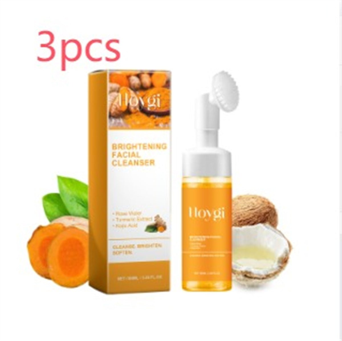 Turmeric Facial Cleanser Deep Cleansing Fade Acne Marks.