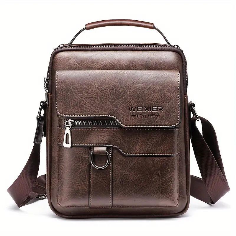 Unisex Shoulder Bags, Waist Bags, Men'S Crossbody Bags, Single Shoulder Bags, Casual And Simple Retro Men'S Bags, Fashionable And Trendy Bags, Textured Commuting Bags, New Business Men'S Bags.