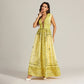Vacation Style Vintage Printed Long Dress.