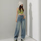 Wide Leg Jeans Loose Fashion Women.