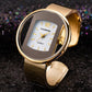 Women Watches New Luxury Brand Bracelet Watch Gold Silver Dial Lady Dress Quartz Clock Hot Bayan Kol Saati.