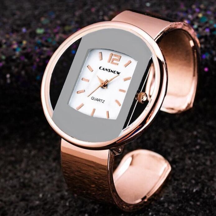 Women Watches New Luxury Brand Bracelet Watch Gold Silver Dial Lady Dress Quartz Clock Hot Bayan Kol Saati.