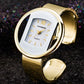 Women Watches New Luxury Brand Bracelet Watch Gold Silver Dial Lady Dress Quartz Clock Hot Bayan Kol Saati.